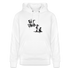 Boefjes Sittard. Uniseks bio-hoodie. - wit