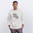 Boefjes Heerenveen. Uniseks oversize bio-sweater. - OFF WHITE