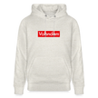 Volendam hoodie. Uniseks bio-hoodie. - beige gemêleerd