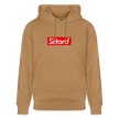 Sittard hoodie. Uniseks bio-hoodie. - Latte