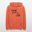 Boefjes Zwolle. Uniseks bio-hoodie. - lichtrood