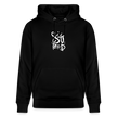 Witte letters Sittard trui. Uniseks bio-hoodie. - zwart