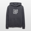 Witte letters Waalwijk hoodies. Uniseks bio-hoodie. - indigo