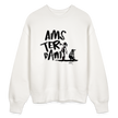 Boefjes Amsterdam. Uniseks oversize bio-sweater - OFF WHITE