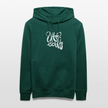 Witte letters Utrecht trui. Uniseks bio-hoodie. - forest