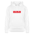 Amsterdam hoodie. Uniseks bio-hoodie. - wit