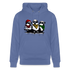 Three bad #ass little birds, bob Marley Amsterdam Uniseks bio-hoodie - blauw