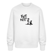 Boefjes Twente. Uniseks oversize bio-sweater. - wit