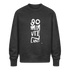 90 minuten lang. Trui. Unisex Oversize Organic Sweatshirt - donkergrijs gemêleerd