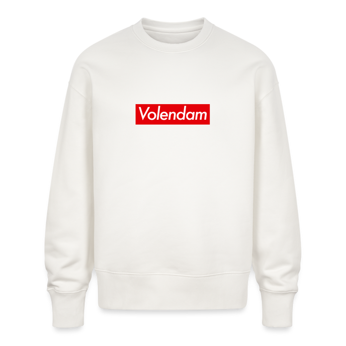 Volendam trui. Uniseks oversize bio-sweater. - OFF WHITE