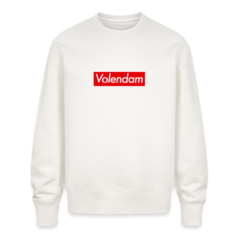 Volendam trui. Uniseks oversize bio-sweater. - OFF WHITE