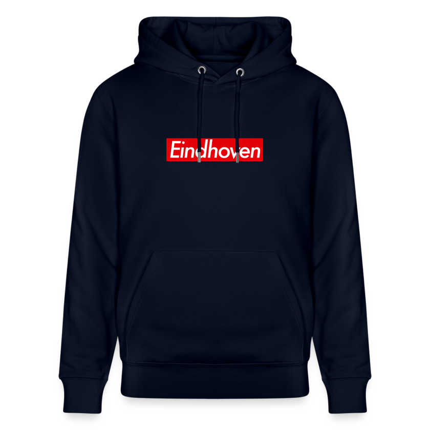 Eindhoven hoodie. Uniseks bio-hoodie. - marine