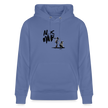 Boefjes Alkmaar. Uniseks bio-hoodie. - blauw