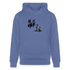 Boefjes Alkmaar. Uniseks bio-hoodie. - blauw