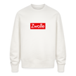 Zwolle trui. Uniseks oversize bio-sweater. - OFF WHITE