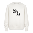 Boefjes Twente. Uniseks oversize bio-sweater. - OFF WHITE