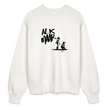 Boefjes Alkmaar. Uniseks oversize bio-sweater. - OFF WHITE