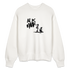 Boefjes Alkmaar. Uniseks oversize bio-sweater. - OFF WHITE