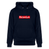 Rotterdam hoodie. Uniseks bio-hoodie. - marine