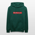 Rotterdam hoodie. Uniseks bio-hoodie. - forest