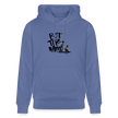 Boefjes Rotterdam. Uniseks bio-hoodie. - blauw