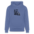 Boefjes Rotterdam. Uniseks bio-hoodie. - blauw