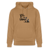 Boefjes Volendam. Uniseks bio-hoodie. - Latte