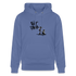 Boefjes Sittard. Uniseks bio-hoodie. - blauw