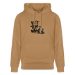 Boefjes Rotterdam. Uniseks bio-hoodie. - Latte