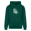 Witte letters Twente trui. Uniseks bio-hoodie. - forest