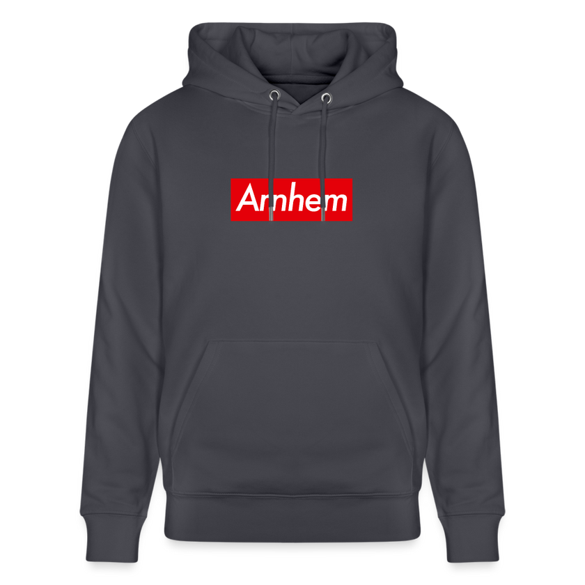 Arnhem hoodie. Uniseks bio-hoodie. - indigo