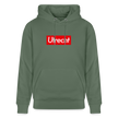 Utrecht hoodie. Uniseks bio-hoodie. - dennengroen