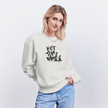 Boefjes Rotterdam. Uniseks oversize bio-sweater. - OFF WHITE