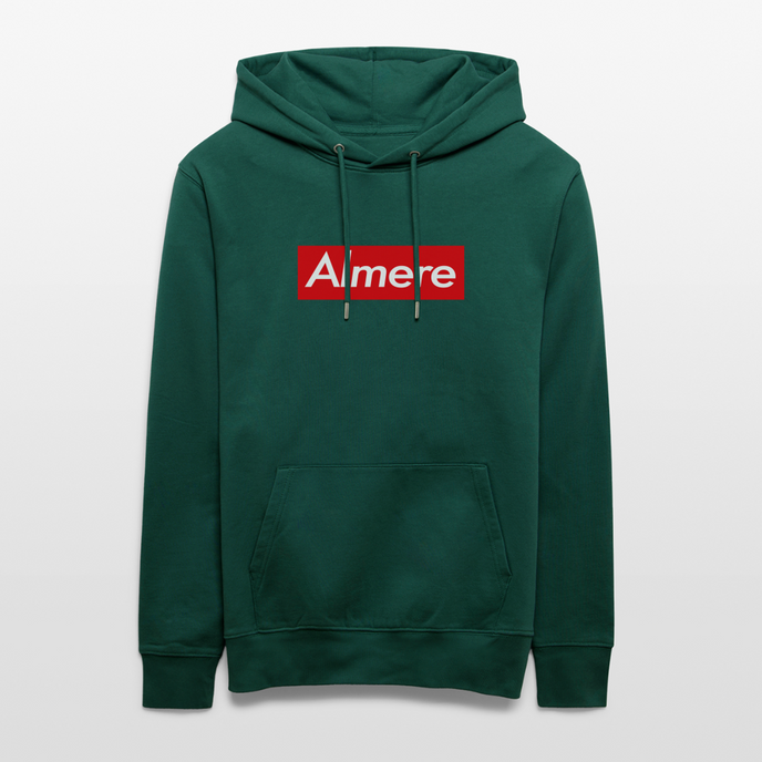 Almere hoodie. Uniseks bio-hoodie. - forest