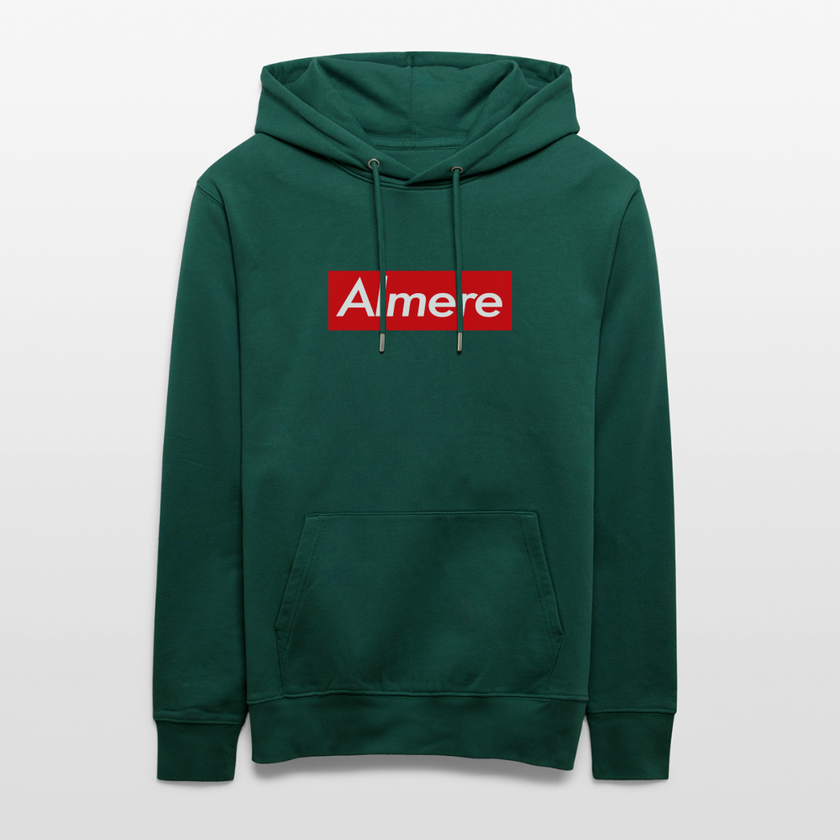 Almere hoodie. Uniseks bio-hoodie. - forest