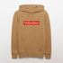 Volendam hoodie. Uniseks bio-hoodie. - Latte