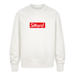 Sittard trui. Uniseks oversize bio-sweater. - OFF WHITE