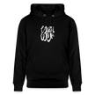 Witte letters Waalwijk hoodies. Uniseks bio-hoodie. - zwart