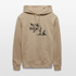 Boefjes Waalwijk.Uniseks bio-hoodie. - beige