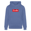 Zwolle hoodie. Uniseks bio-hoodie. - blauw