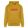 Heerenveen hoodie. Uniseks bio-hoodie. - oker