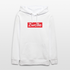 Zwolle hoodie. Uniseks bio-hoodie. - wit