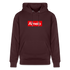 Almelo hoodie. Uniseks bio-hoodie. - maroon