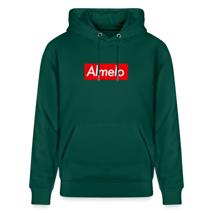 Almelo hoodie. Uniseks bio-hoodie. - forest