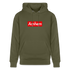 Arnhem hoodie. Uniseks bio-hoodie. - kakigroen