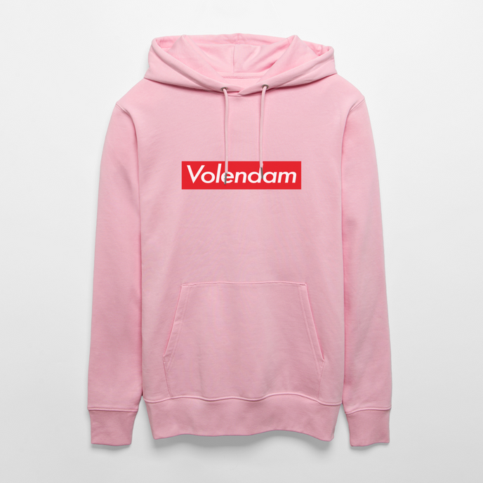 Volendam hoodie. Uniseks bio-hoodie. - lichtroze