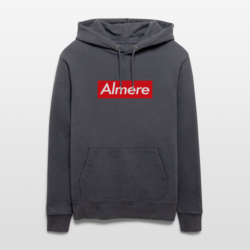 Almere hoodie. Uniseks bio-hoodie. - indigo