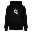 Witte letters Utrecht trui. Uniseks bio-hoodie. - zwart