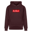 Arnhem hoodie. Uniseks bio-hoodie. - maroon