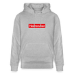 Heerenveen hoodie. Uniseks bio-hoodie. - grijs gemêleerd